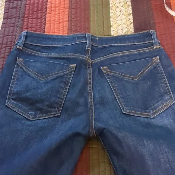 DEREK LAM*  Crosby 10 'Devi' mid rise authentic skinny jean medium wash 15" flat - Picture 10 of 11